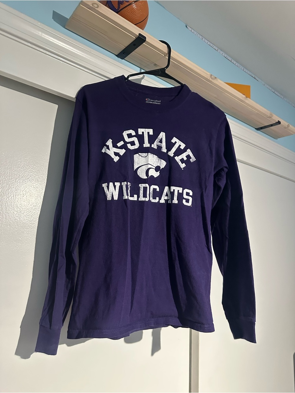 Champion Purple K-State Wildcats Long Sleeve Tee
